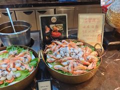 -广州万富希尔顿酒店·感趣自助餐厅·金秋蟹宴生蚝海鲜刺身