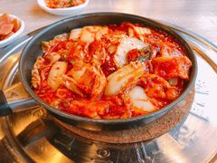 奶酪炒泡菜猪肉-郑阿姨的家·이모네·韩料&烤肉(武川路店)