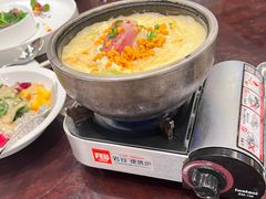 石锅海胆豆腐-财神岛·大连海鲜餐厅