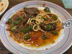 -歹歹的加个面过油肉拌面