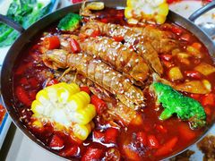 油爆皮皮虾-老三样·旧食新味(万寿宫店)