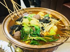-二红烧烤排骨串(麦岛店)