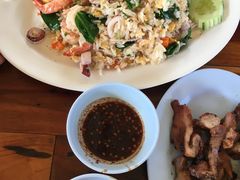 海鲜炒饭-Ruam Saep Yok Khok Som Tam