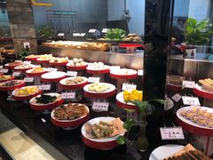 自助取餐区-令氏家外家周秦食府(高新店)