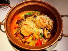 青酱蘑菇鲜贝焗饭-夏朵餐厅(丁香店)