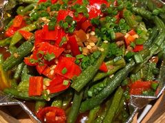 剁椒肉碎蒸长豆-伙靠·江浙菜(田林路店)