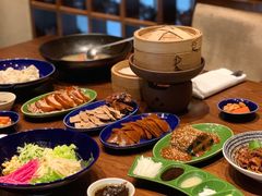 芝麻菠菜-君悦酒店·1881·北京烤鸭