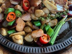 铁板烧蘑菇松阪肉-听香·678茶铺(猛追湾店)