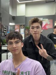 -藤野造型专业烫染接发