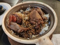 鸡煲饭-马来西亚美食街