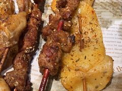 烤羊肉串-大成海鲜烧烤·海鲜粥(长寿路店)