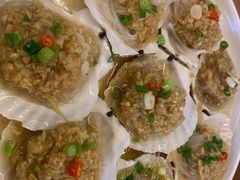 清蒸扇贝-全渔村小海鲜