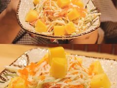 芒果鱼籽蟹柳沙拉-yokocho上横町·日本食街(深业上城店)