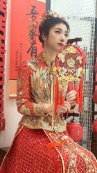 -懿沉香中式嫁衣礼服秀禾服龙凤褂马来褂旗袍总店