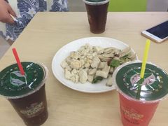酸梅汤西瓜汁杏鲍菇豆腐-中国科技大学-专家楼食堂