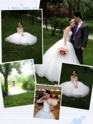 洁白的婚纱，美丽的一天-上海彩妆秀摄影设计有限公司