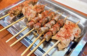 Microwave Chicken Heart Skewers