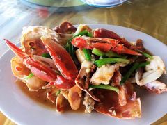 姜葱炒蟹-乡味海鲜农家菜·巽寮土窑鸡(地道美食店)
