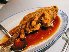 汁烧鲈鱼-那家小馆•北京菜•烤鸭(中关村店)