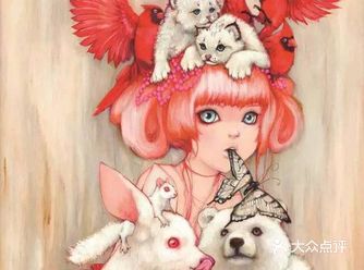每幅画好像都是一个奇幻故事