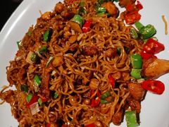 双椒鸡捞面-鸽子侯·家宴·平价海鲜(市图书馆店)