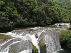-小七孔景区-六十八级跌水瀑布