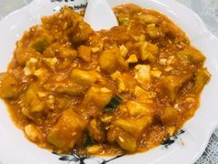 咸蛋黄茄子-芳芳餐厅(白沙路店)