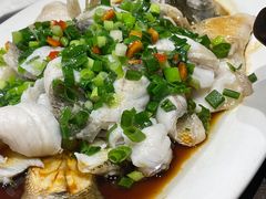清蒸鲈鱼-周锦记广式餐厅(格林生活坊2期店)