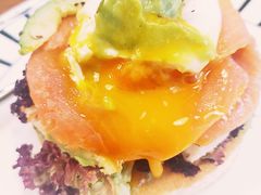 三文鱼水波蛋松饼-AFS Cafe & Canteen(闽江二路店)