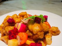 雪花糖醋里脊-绿茶餐厅(宝能太古店)