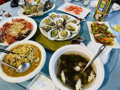 手打鱼丸汤-阿弟特色海鲜餐厅·大排档(平潭店)