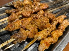 特色碳烤羊肉串-老兰家传统烧烤炒菜泡馍(小南门店)