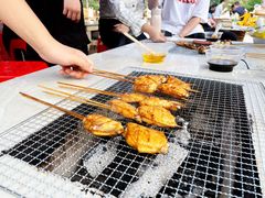 -牙山果园·烧烤野炊·钓鱼团建·烤全羊