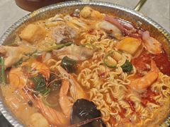 自制麻辣烫-聚盛源蒸汽海鲜火锅烤肉自助(巨川金海岸购物广场店)