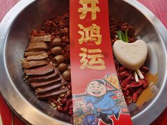 谭血鸭红锅底-谭鸭血老火锅(漳州路店)