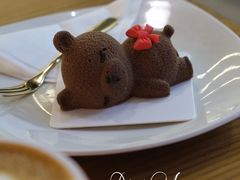 新年爬爬熊树莓慕斯-街角 T·COFFEE 融合料理·BISTRO(车公庙店)