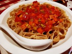 西红柿浇汁莜面-西贝(东城万达广场店)