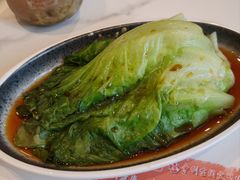 白灼时蔬-馋三尺蟹粉小笼(人民广场店)