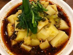 农家搅团-宣海荣锅贴大王·陕味小吃集(钟楼店)