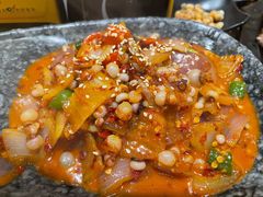 辣炒海灵菇-恩你小木屋·烤肉韩式料理(嘉兴秀洲店)