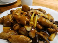 栗子扒小排-圆满素食林饭店非遗素食(河西店)