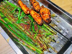 烤韭菜-陈记农家挂炉烤肉(雁南一路店)