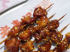 桂花蜜烤排骨-老表记广西宵夜螺蛳鸭脚煲(西大店)