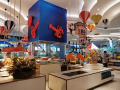 自助取餐区-帝企鹅自助餐厅•儿童岛•真企鹅(长隆企鹅酒店)