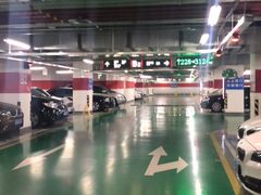 -北京财富中心-停车场