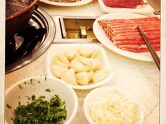 糖蒜、香菜、葱花-八先生涮肉房(三里河店)