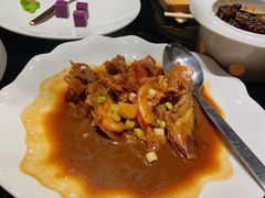 韭黄烧小黄鱼-海味世家·家常菜馆(明州里店)