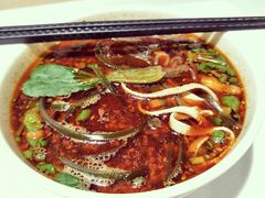 秘制酸辣粉-白起肉夹馍