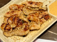 松板猪颈肉-春田小幸铁板烧(忠义街店)