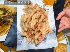 -东来菜馆•手抓海鲜家常菜•海鲜锅贴(鸽子窝店)